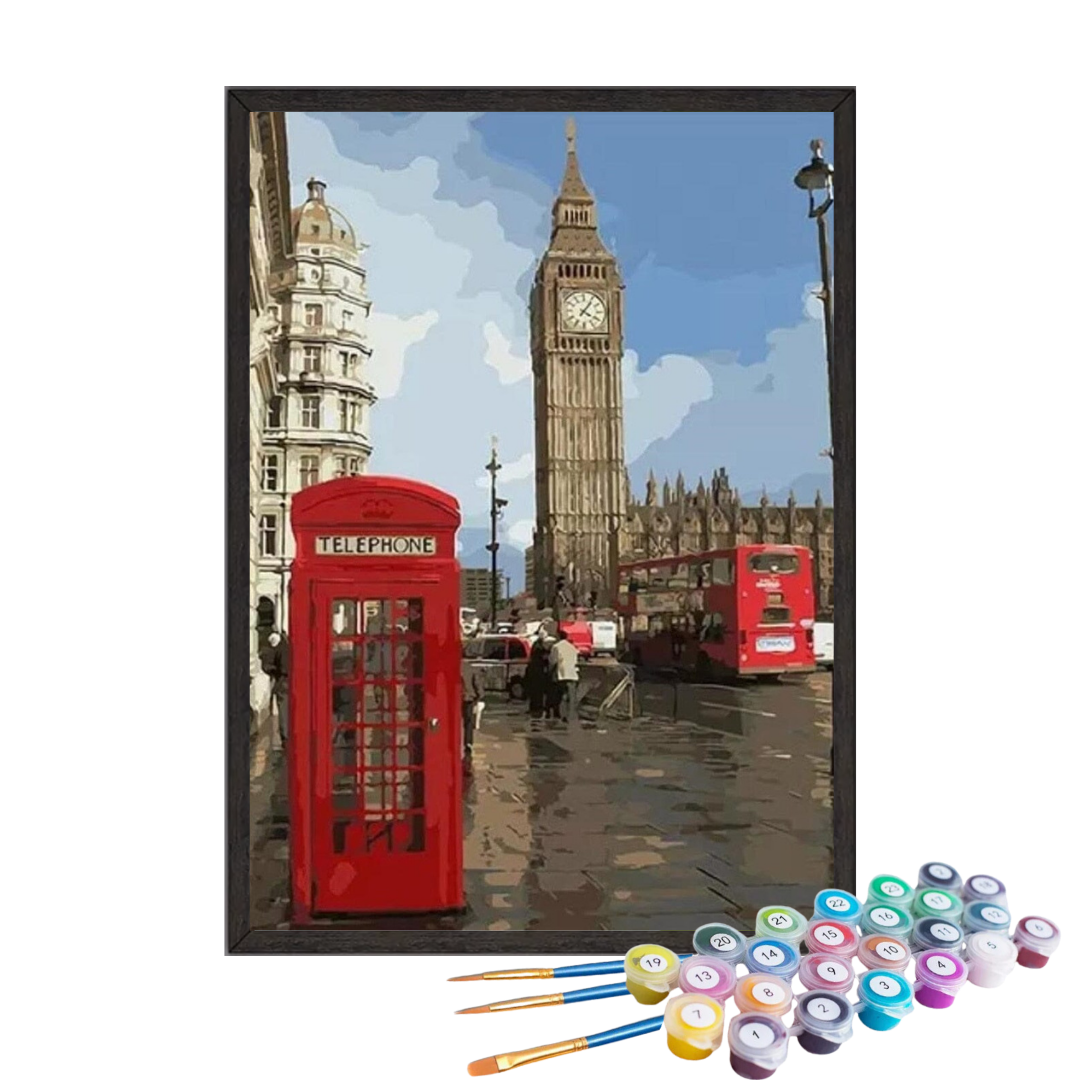 Paint By Numbers - Big Ben Day