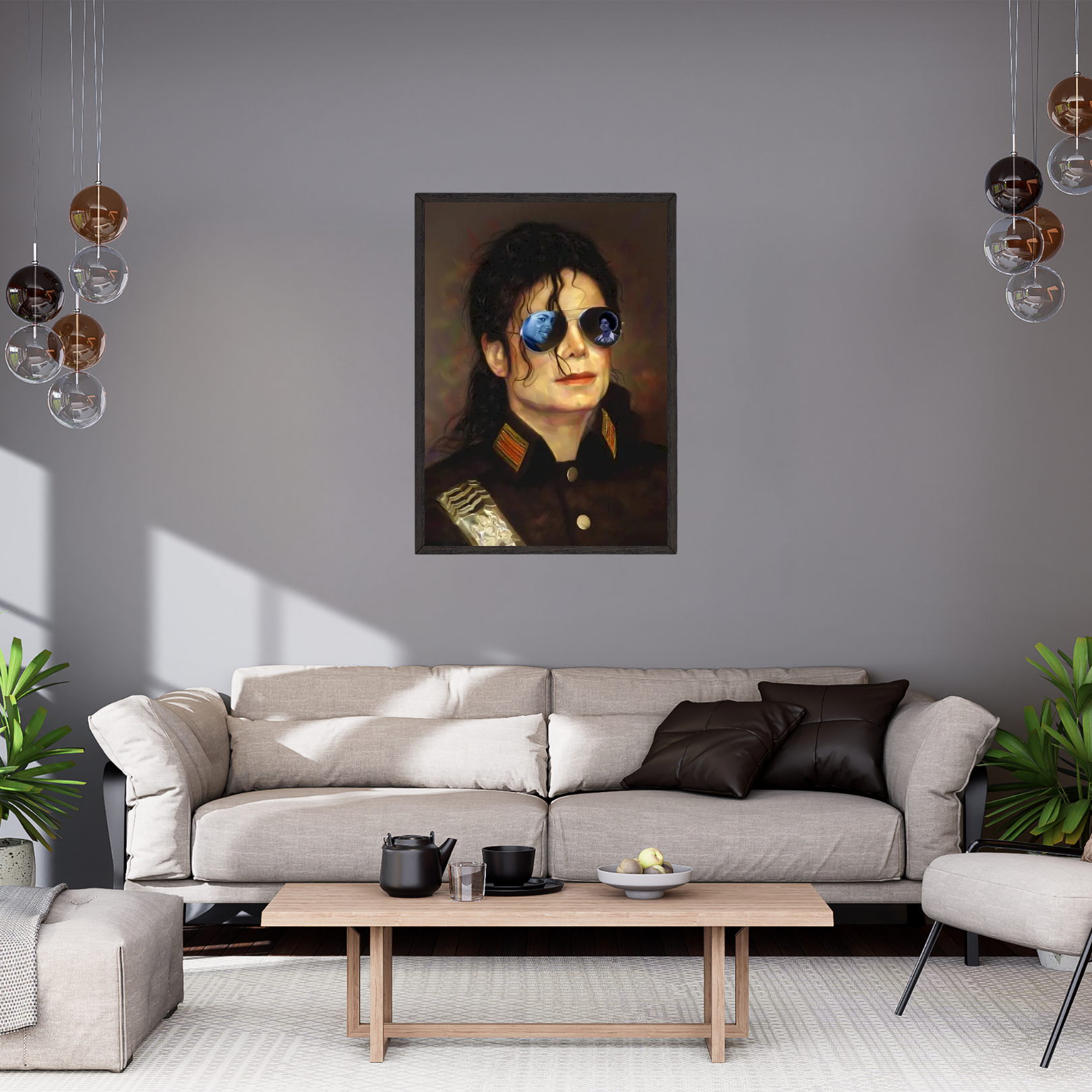 Paint By Numbers - Michael Jackson Profile