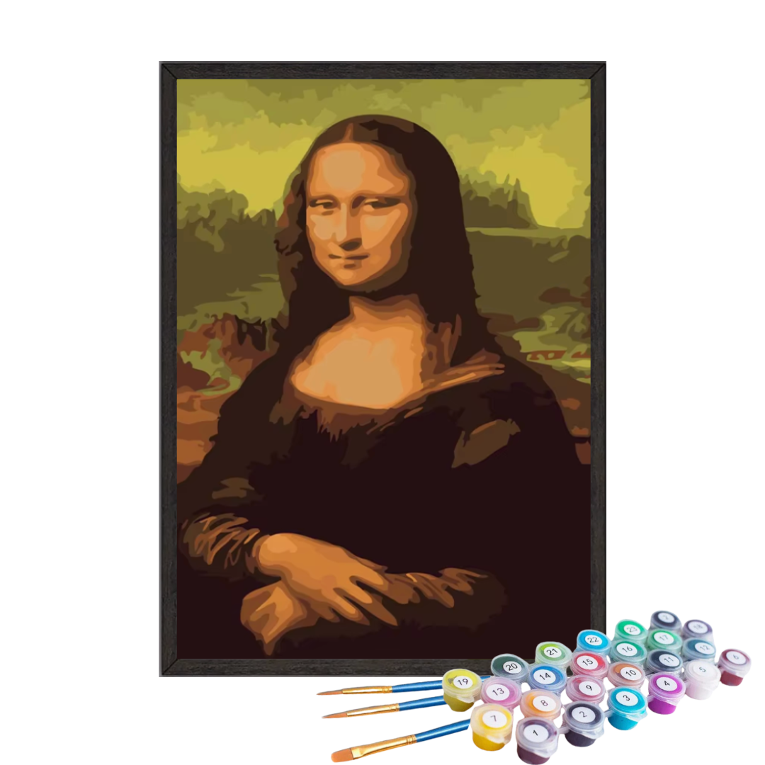  Paint by Numbers - Mona Lisa
