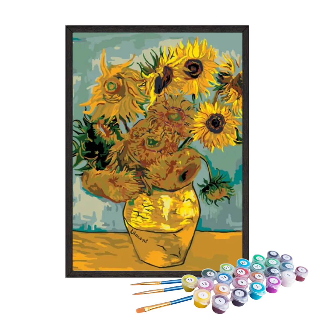 Paint By Numbers - Van Gogh Sunflowers