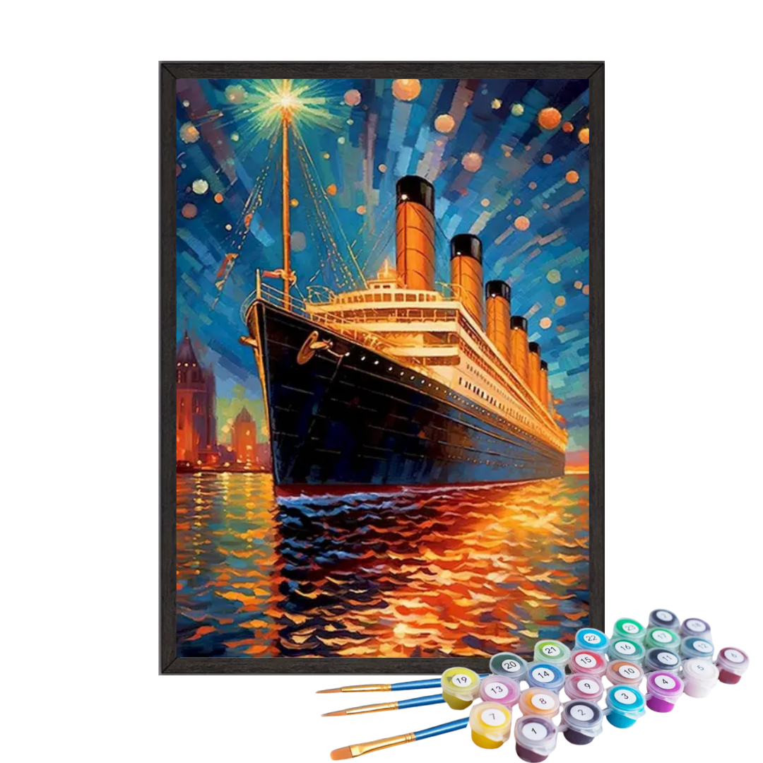 Paint By Numbers - Titanic