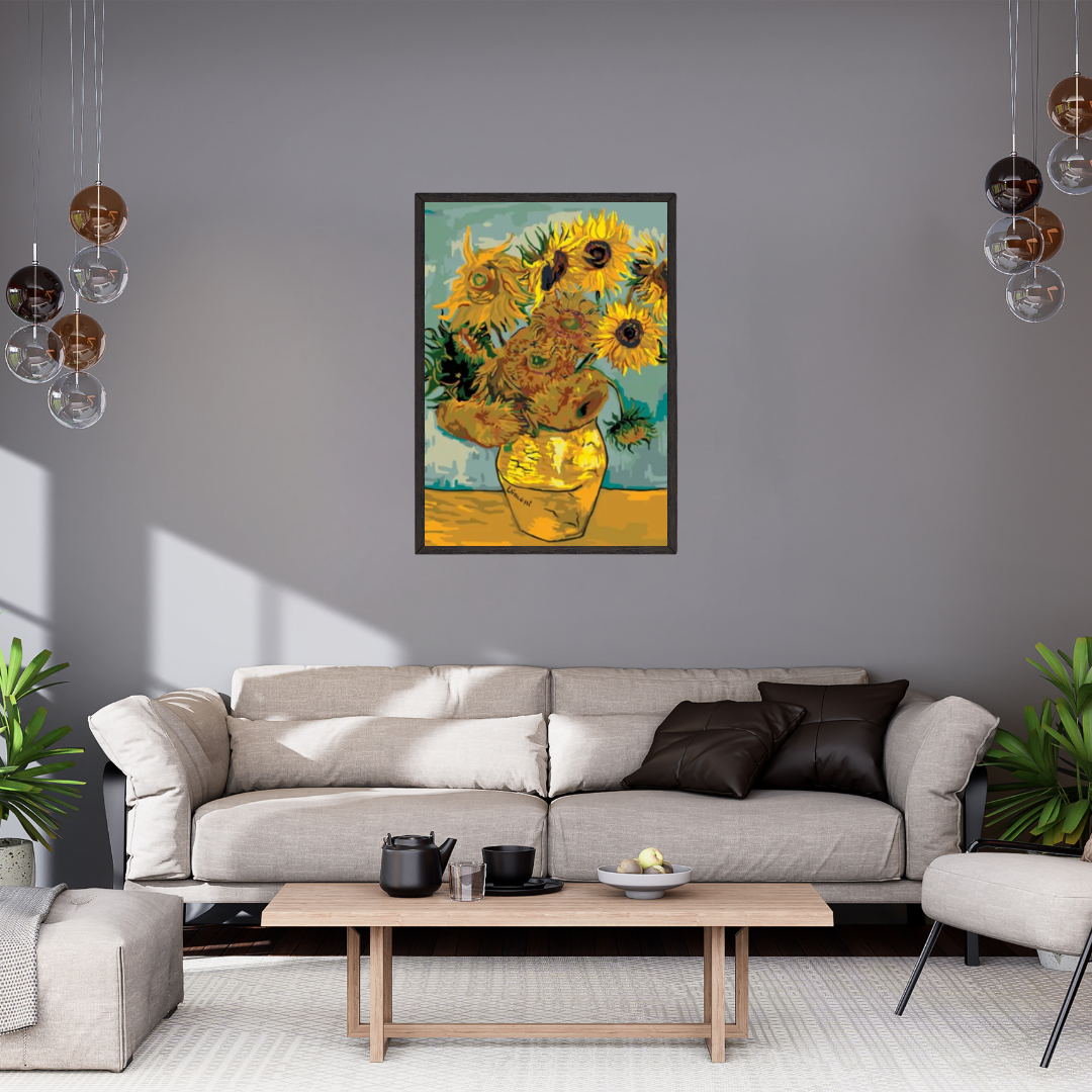 Paint By Numbers - Van Gogh Sunflowers