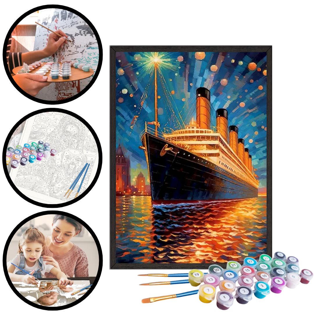 Paint By Numbers - Titanic