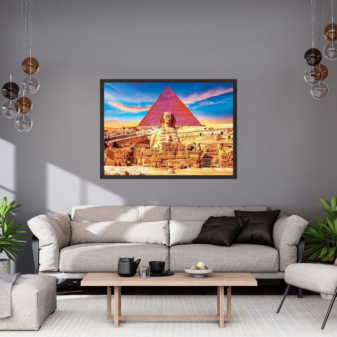 Paint By Numbers - Egyptian Pyramids