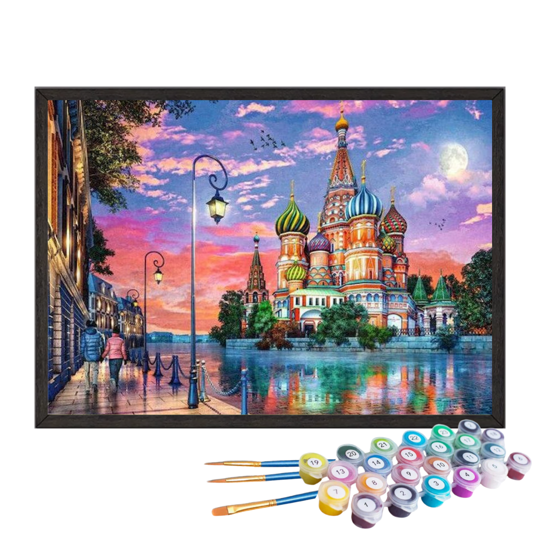 Paint By Numbers - Saint Basil's Cathedral