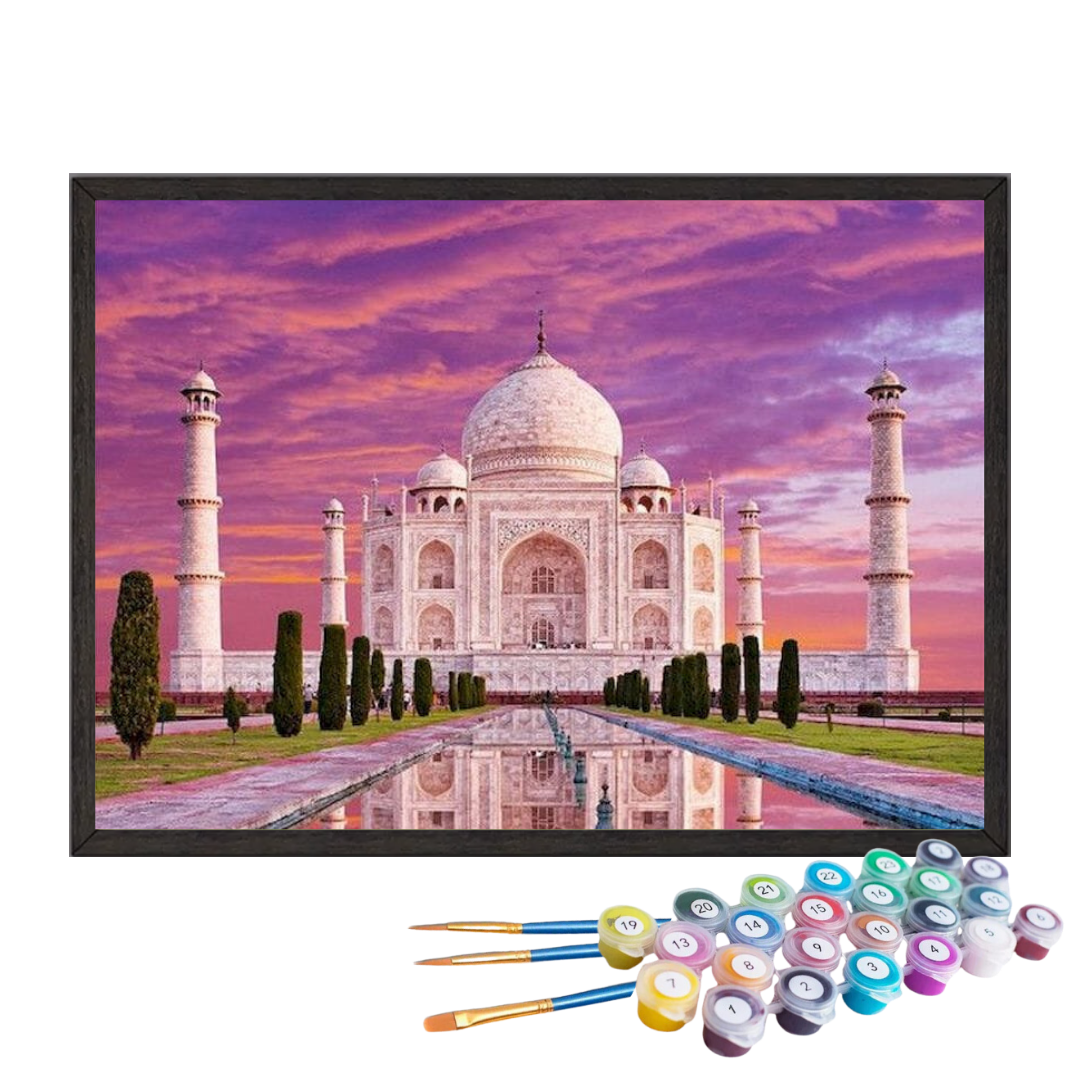 Paint By Numbers - Taj Mahal