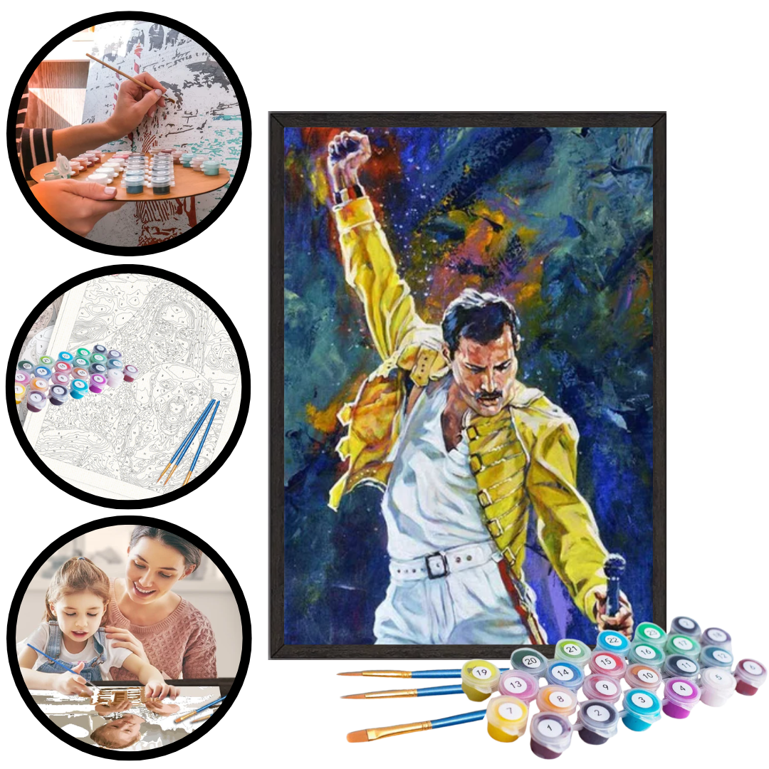 Paint By Numbers - This is Freddie Mercury