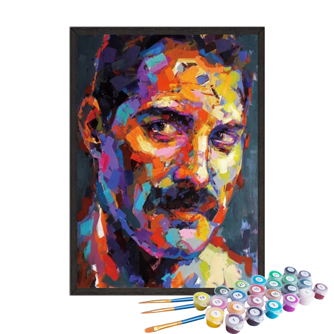 Paint By Numbers - Freddie Mercury