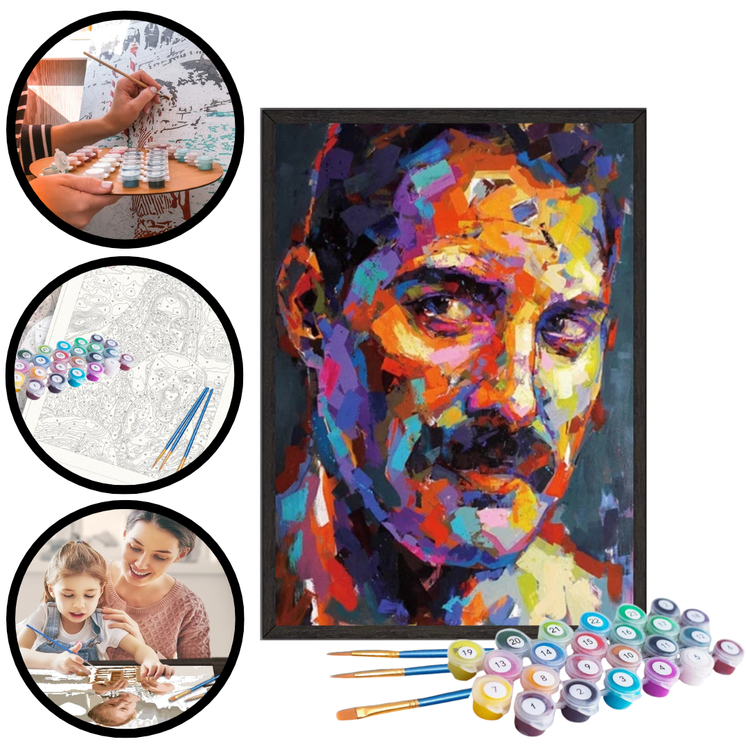 Paint By Numbers - Freddie Mercury