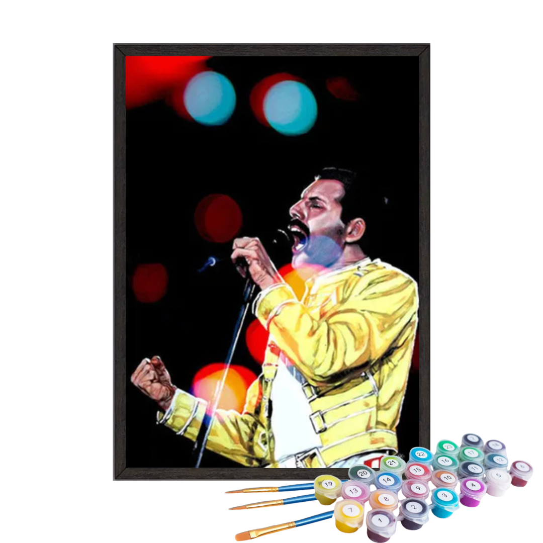 Paint By Numbers - Freddie Mercury Singing