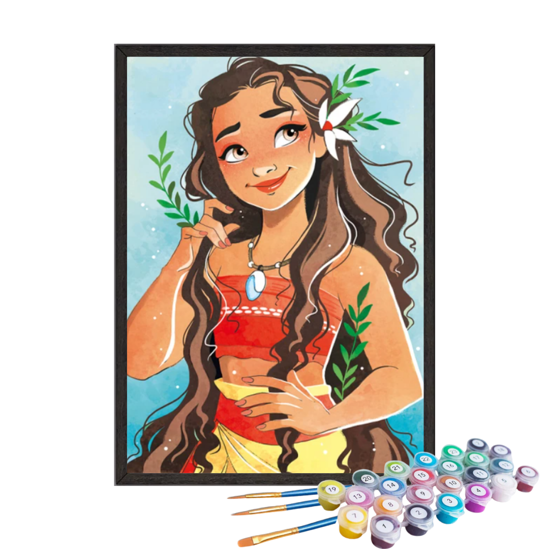 Paint By Numbers - Moana