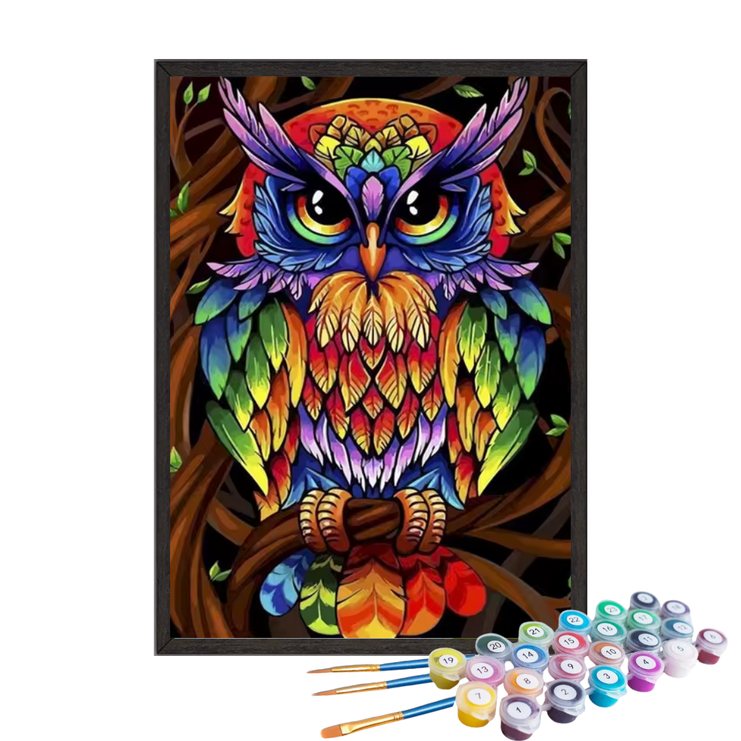 Paint By Numbers - Owl