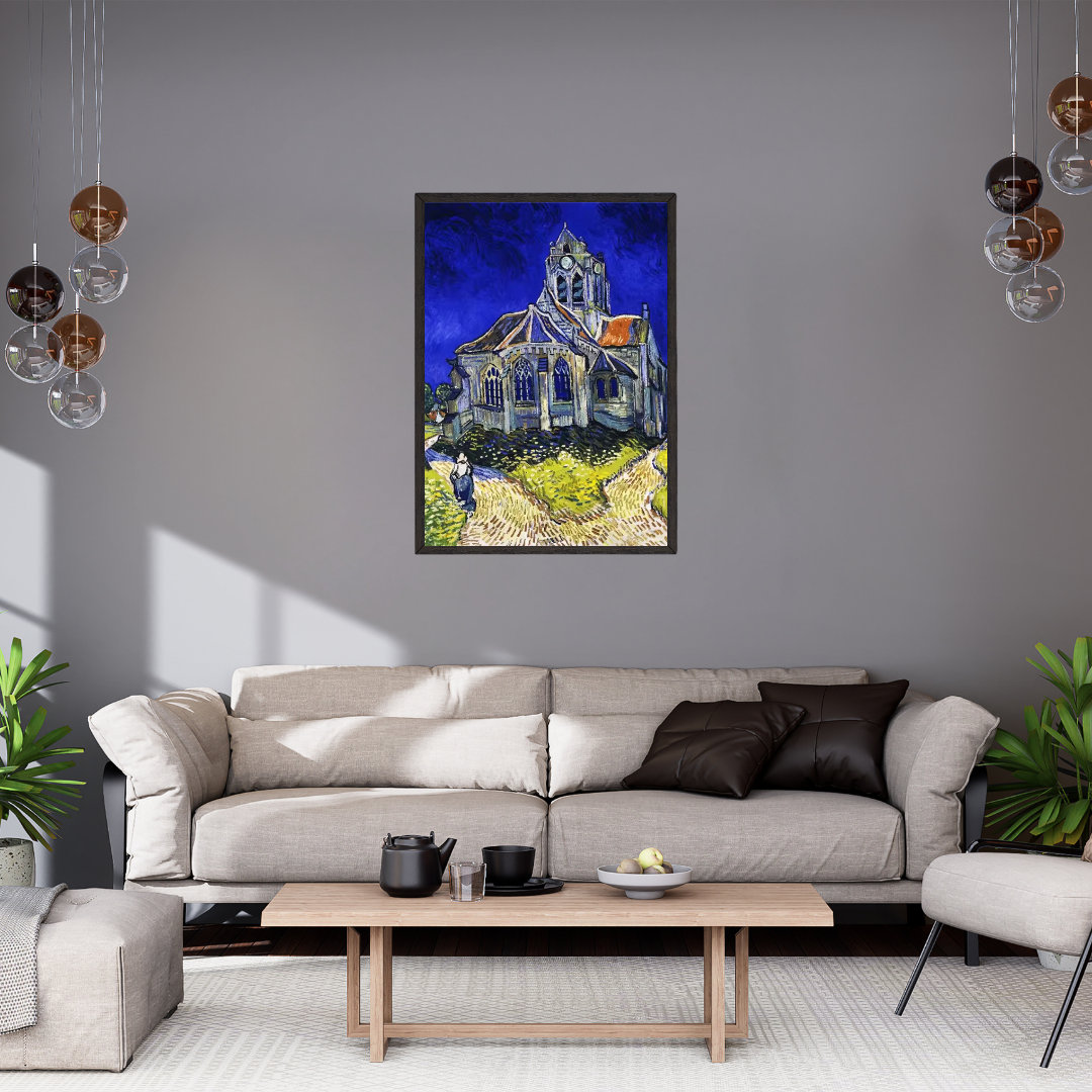 Paint by Numbers - Van Gogh - The Church of Auvers - KIT DIY