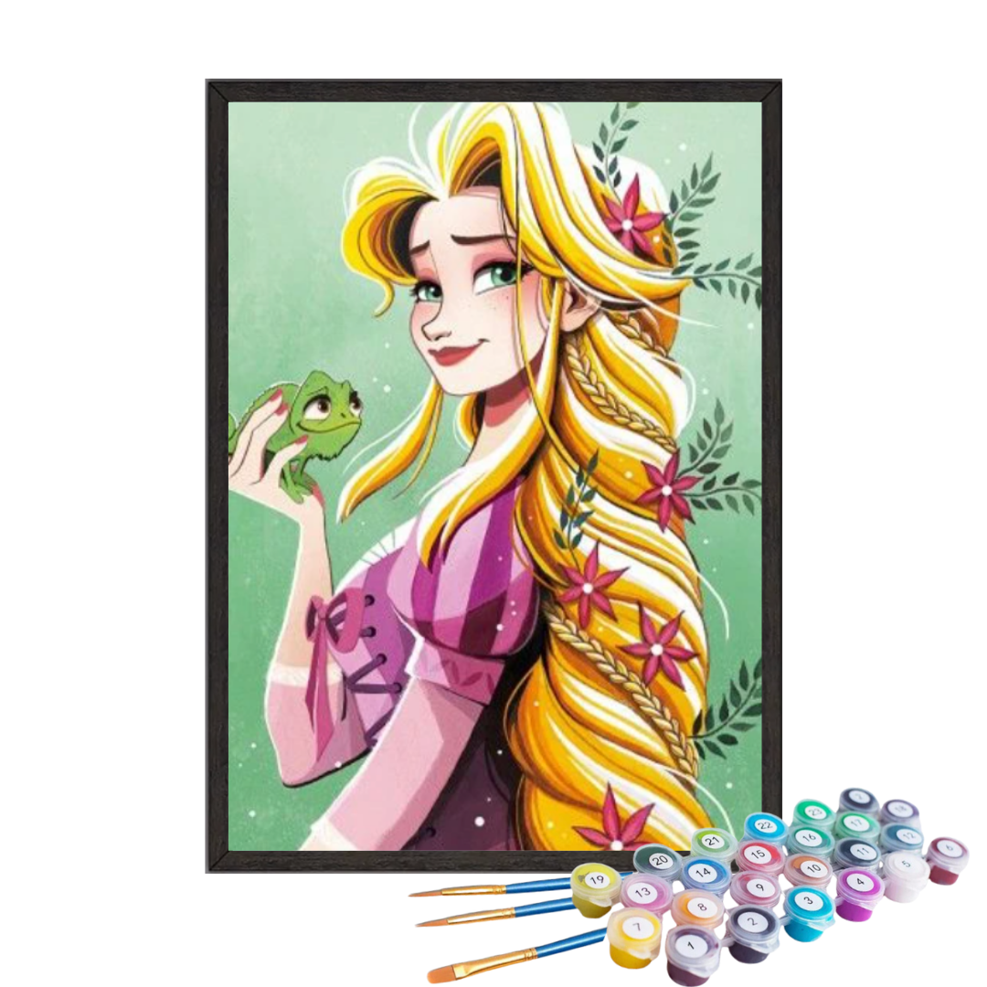 Paint By Numbers - Rapunzel