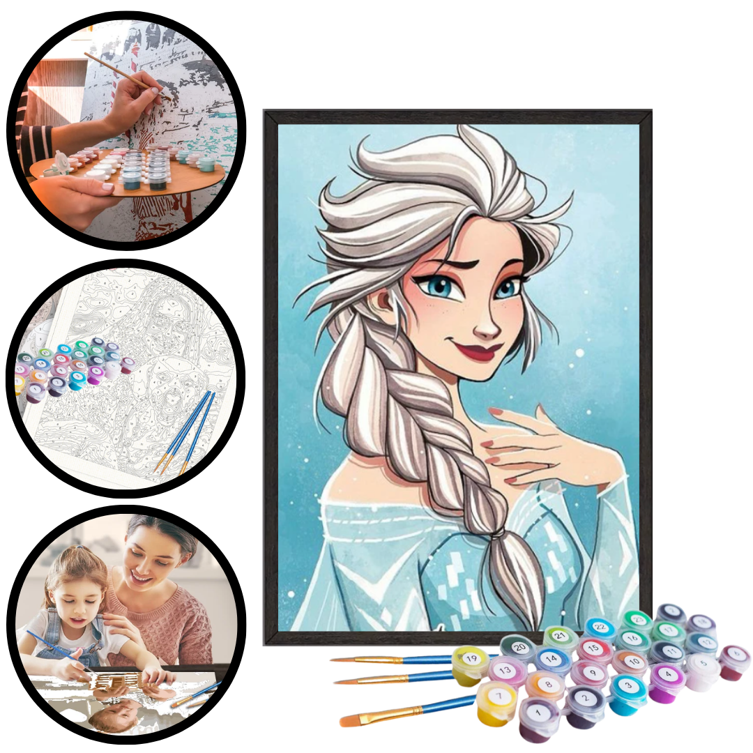 Paint By Numbers - Elsa