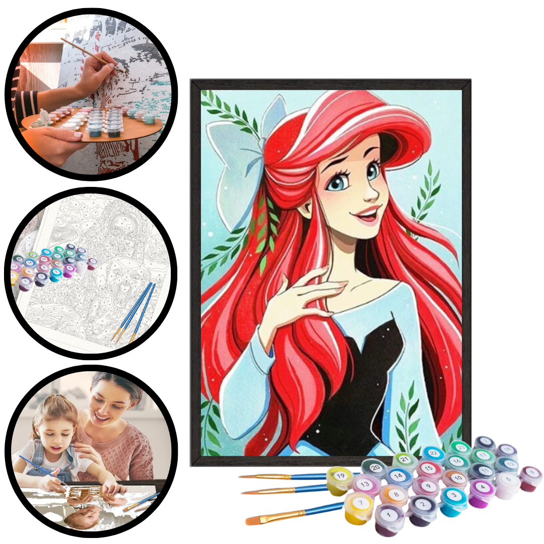 Paint By Numbers - The Little Mermaid