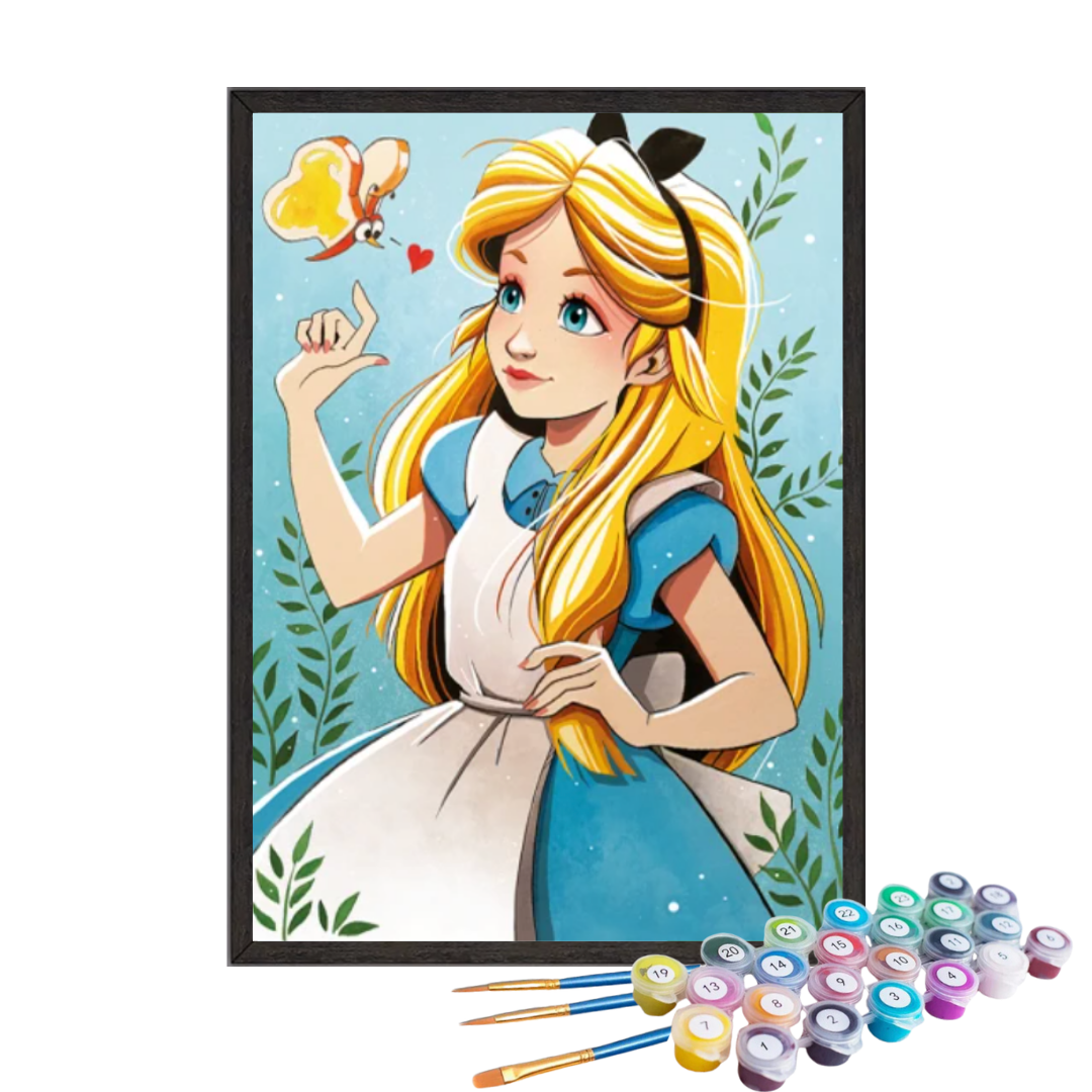 Paint By Numbers - Alice in Wonderland