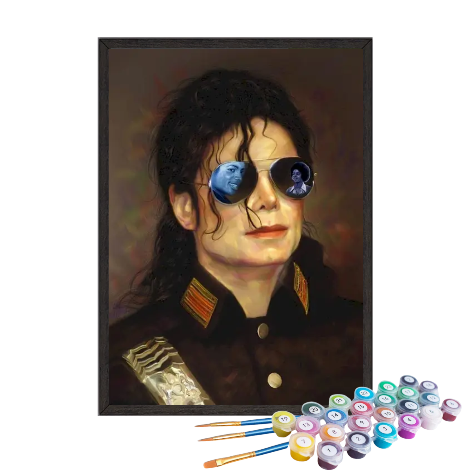 Paint By Numbers - Michael Jackson Profile