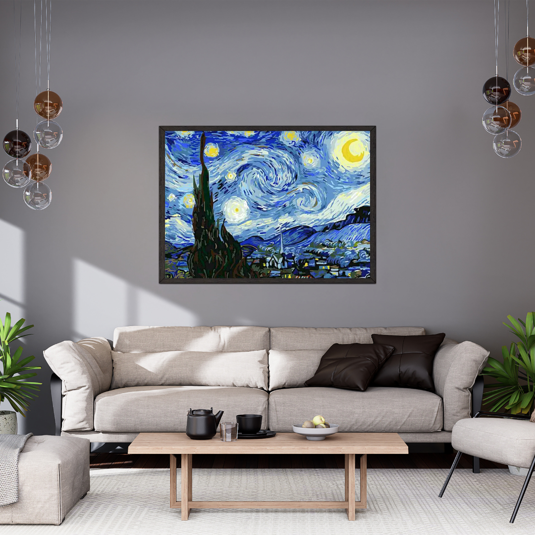 Paint By Numbers - Starry Night