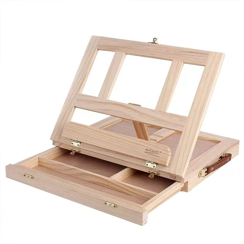 Premium Box: Portable Wooden Easel for Painting Artists - Paint by Numbers - Kits Accessories DIY - Accessories