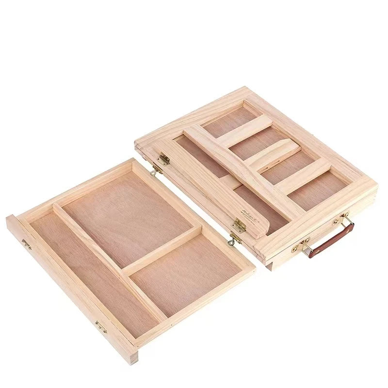 Premium Box: Portable Wooden Easel for Painting Artists - Paint by Numbers - Kits Accessories DIY - Accessories