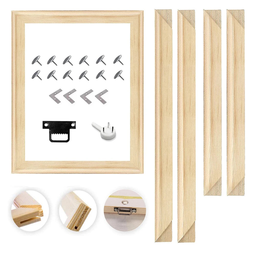 Wooden Frame for Paint By Numbers - 40x50cm - Accessories